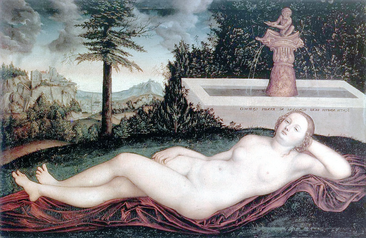a Thessara Eldusaer painting of a woman laying on a blanket